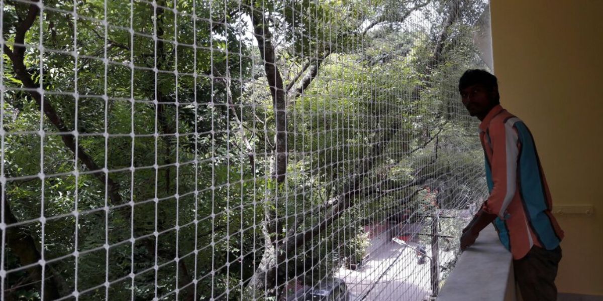 Bird Nets Fixing Service